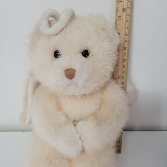 Vintage Ty 2003 Saint Angel Bear Plush Stuffed Animal Toy Polyester Collectible - Picture 10 of 13